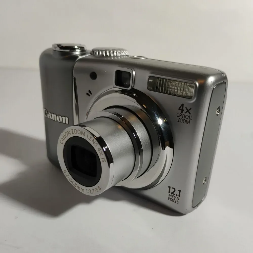 Canon PowerShot A1100IS 12.1 MP Digital Camera With Lowepro Case Tested